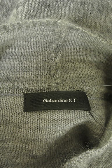 クリックで大画像表示 COMME CA(コムサ)の古着「Gabardine K.T モヘヤ混ハイネックニット(セーター)」大画像6へ