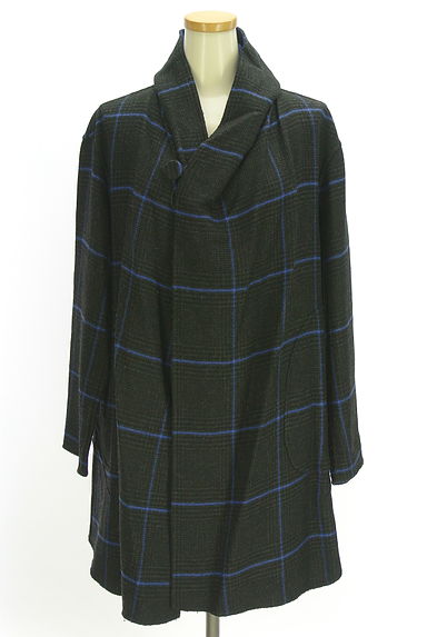 クリックで大画像表示 COMME CA(コムサ)の古着「KT KIYOKO TAKASE リバーシブルコート(コート)」大画像1へ