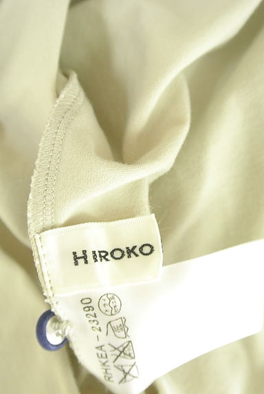 HIROKO KOSHINO（ヒロココシノ）の古着「花モチーフ7分袖カットソー（カットソー・プルオーバー）」大画像６へ