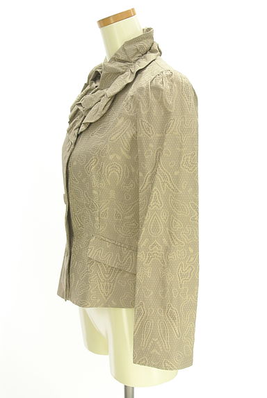 HIROKO KOSHINO（ヒロココシノ）の古着「フリル襟ジャケット（ジャケット）」大画像３へ