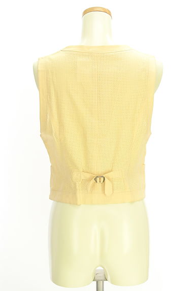 HIROKO KOSHINO（ヒロココシノ）の古着「メッシュベスト（ベスト・ジレ）」大画像２へ