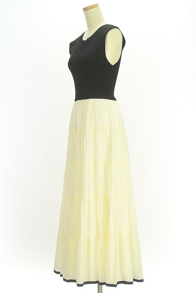 Apuweiser riche（アプワイザーリッシェ）の古着「バイカラーマキシシアーワンピース（ワンピース・チュニック）」大画像３へ