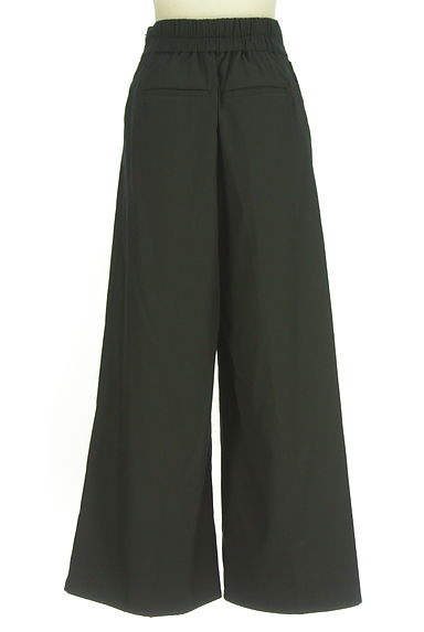 AZUL BY MOUSSY（アズールバイマウジー）の古着「ハイウエストセンタープレスワイドパンツ（パンツ）」大画像２へ