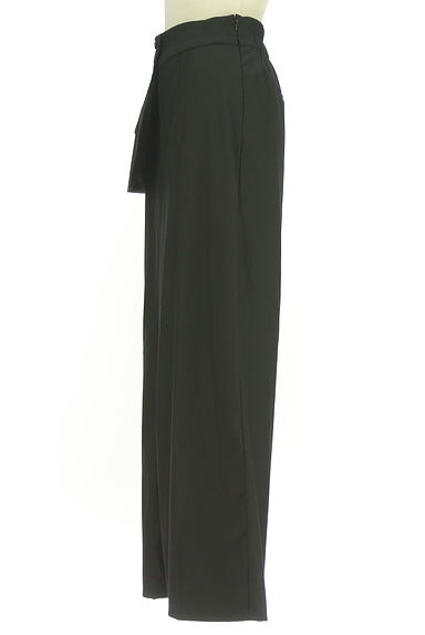 AZUL BY MOUSSY（アズールバイマウジー）の古着「ハイウエストセンタープレスワイドパンツ（パンツ）」大画像３へ