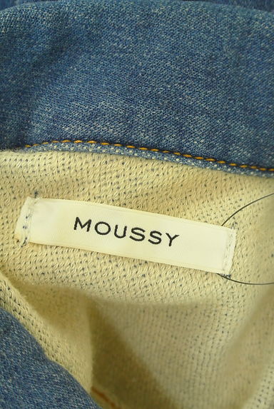 MOUSSY（マウジー）の古着「デニム風スウェットジャケット（ジャケット）」大画像６へ