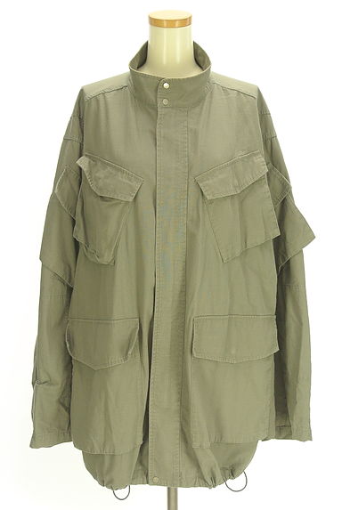 クリックで大画像表示 SLY(スライ)の古着「オーバーサイズミリタリージャケット(ブルゾン・スタジャン)」大画像1へ