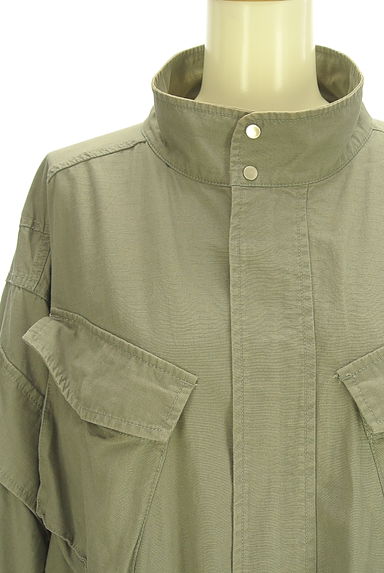 クリックで大画像表示 SLY(スライ)の古着「オーバーサイズミリタリージャケット(ブルゾン・スタジャン)」大画像4へ