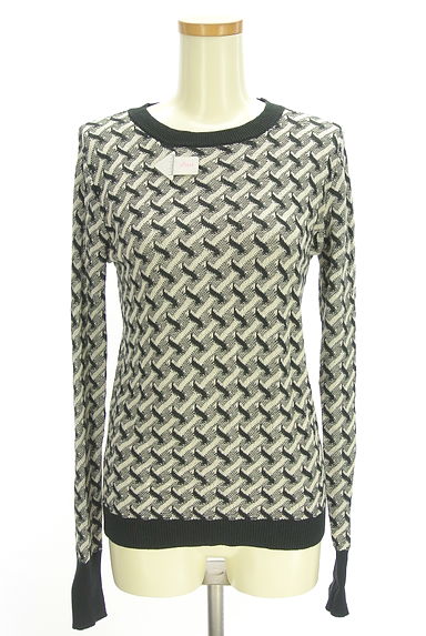 クリックで大画像表示 AZUL BY MOUSSY(アズールバイマウジー)の古着「コットン混ニット(ニット)」大画像4へ