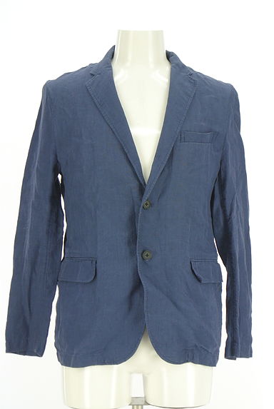 クリックで大画像表示 SENSE OF PLACE by URBAN RESEARCH(センスオブプレイス)の古着「リネン混テーラードジャケット(ジャケット)」大画像1へ