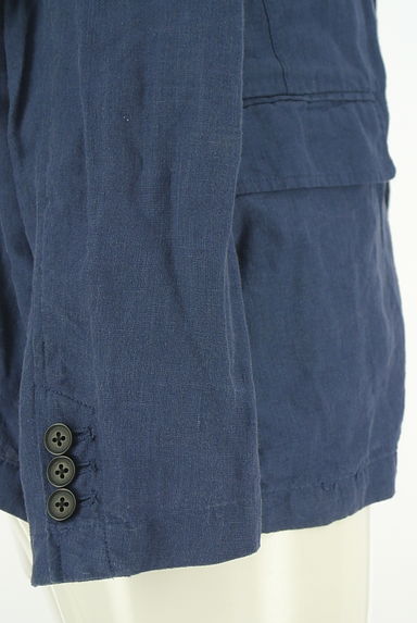 クリックで大画像表示 SENSE OF PLACE by URBAN RESEARCH(センスオブプレイス)の古着「リネン混テーラードジャケット(ジャケット)」大画像5へ