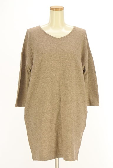 クリックで大画像表示 JOURNAL STANDARD(ジャーナルスタンダード)の古着「8分袖ニットチュニック(ワンピース・チュニック)」大画像1へ