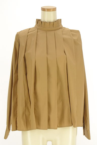 BEAMS Women's（ビームス　ウーマン）の古着「Ray BEAMS ハイネックプリーツブラウス（カットソー・プルオーバー）」大画像１へ