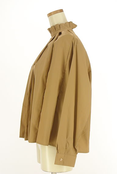 BEAMS Women's（ビームス　ウーマン）の古着「Ray BEAMS ハイネックプリーツブラウス（カットソー・プルオーバー）」大画像３へ