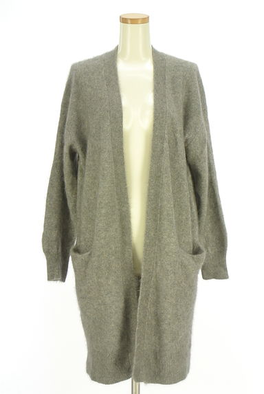 クリックで大画像表示 ESTNATION(エストネーション)の古着「カシミヤ混ロングニットカーディガン(カーディガン・ボレロ)」大画像1へ