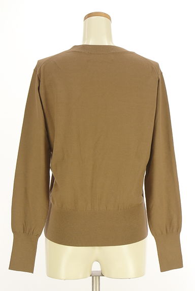 クリックで大画像表示 LE CIEL BLEU(ルシェルブルー)の古着「Vネックハイゲージニット(ニット)」大画像2へ