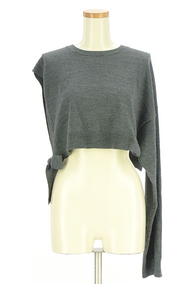 ENFOLD（エンフォルド）の古着「アシメレイヤードニット（ニット）」大画像１へ