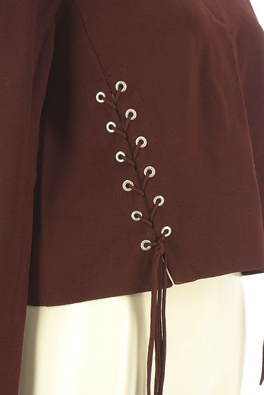 LE CIEL BLEU（ルシェルブルー）の古着「サイドレースアップニット（ニット）」大画像４へ