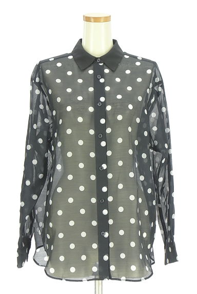 クリックで大画像表示 UNITED ARROWS(ユナイテッドアローズ)の古着「シアードットブラウス(ブラウス)」大画像1へ