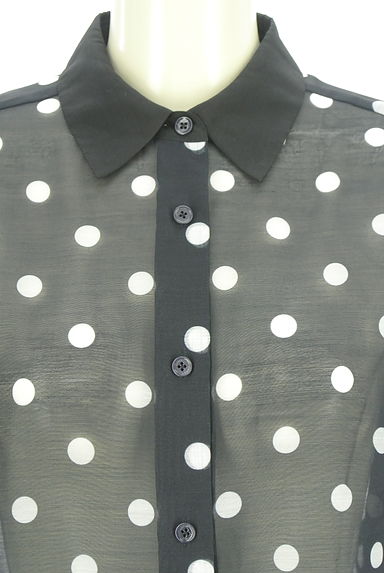 クリックで大画像表示 UNITED ARROWS(ユナイテッドアローズ)の古着「シアードットブラウス(ブラウス)」大画像4へ