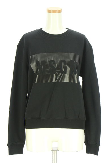 クリックで大画像表示 MSGM(エムエスジーエム)の古着「ボックスロゴ裏起毛スウェット(スウェット・パーカー)」大画像1へ
