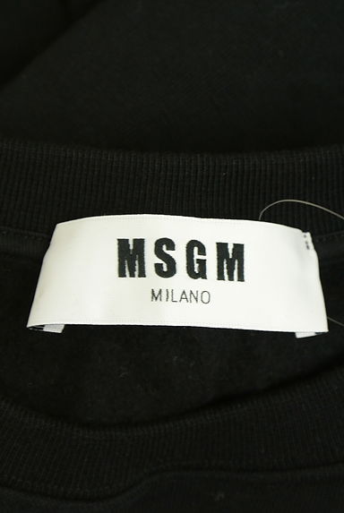 クリックで大画像表示 MSGM(エムエスジーエム)の古着「ボックスロゴ裏起毛スウェット(スウェット・パーカー)」大画像6へ