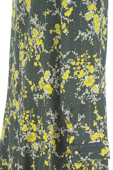 Tiara（ティアラ）の古着「花柄ロングワンピース（ワンピース・チュニック）」大画像５へ