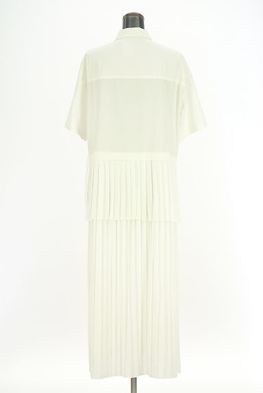 CLANE（クラネ）の古着「シャツ×シフォンプリーツマキシワンピ（ワンピース・チュニック）」大画像２へ