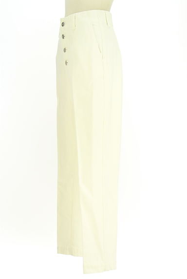 LE CIEL BLEU（ルシェルブルー）の古着「ハイウエストテーパードホワイトデニム（デニムパンツ）」大画像３へ