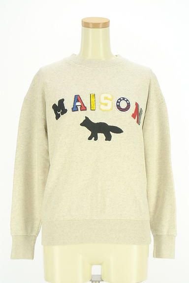クリックで大画像表示 MAISON KITSUNE(メゾン キツネ)の古着「ロゴワッペン裏起毛スウェット(スウェット・パーカー)」大画像1へ