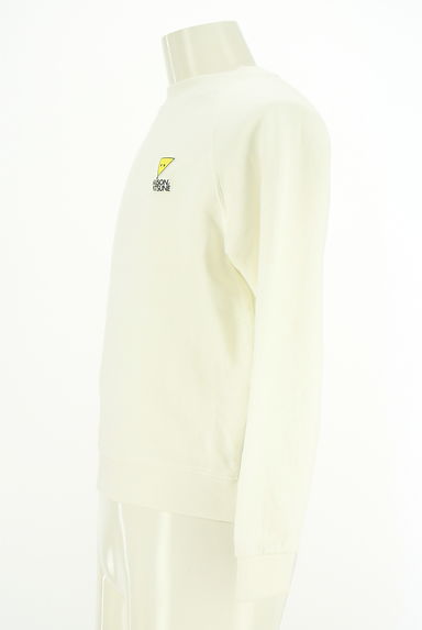 クリックで大画像表示 MAISON KITSUNE(メゾン キツネ)の古着「ワンポイントラグランスウェット(スウェット・パーカー)」大画像3へ
