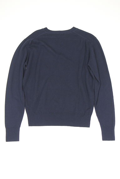 MAISON KITSUNE（メゾン キツネ）の古着「ワンポインワッペンニット（ニット）」大画像２へ