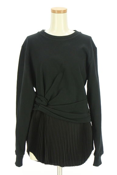 クリックで大画像表示 3.1PHILLIP LIM(3.1フィリップリム)の古着「プリーツドッキングツイストスウェット(カットソー・プルオーバー)」大画像1へ