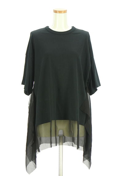 UNDERCOVER（アンダーカバー）の古着「シアー切替オーバーサイズカットソー（カットソー・プルオーバー）」大画像１へ