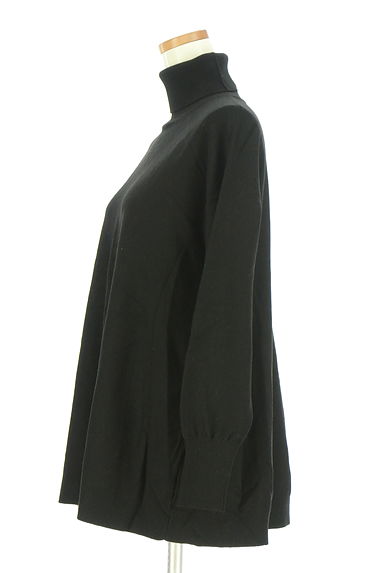 LE CIEL BLEU（ルシェルブルー）の古着「タートルネックAラインミドルニット（ニット）」大画像３へ