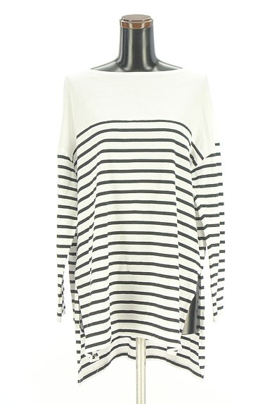 LE PHIL（ル フィル）の古着「パネルボーダーチュニック（カットソー・プルオーバー）」大画像１へ