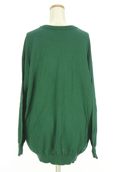 GALERIE VIE（ギャルリーヴィー）の古着「オーバーサイズVネックニット（ニット）」大画像２へ