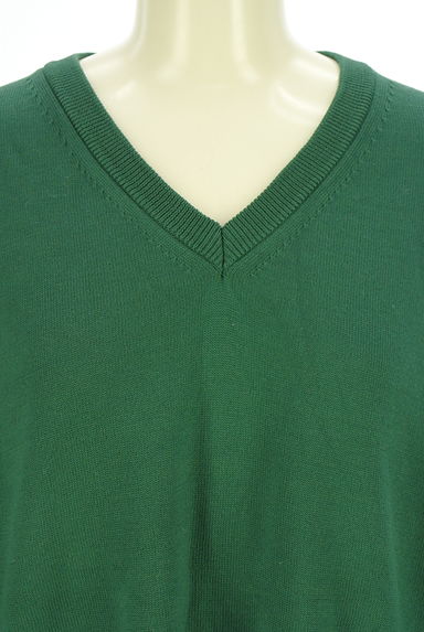 GALERIE VIE（ギャルリーヴィー）の古着「オーバーサイズVネックニット（ニット）」大画像４へ