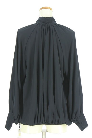 BEIGE，（ベイジ，）の古着「ラグランボリューム袖裾ゴムブラウス（カットソー・プルオーバー）」大画像２へ