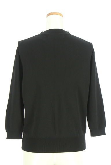 LE CIEL BLEU（ルシェルブルー）の古着「8分袖モックネックニット（ニット）」大画像２へ