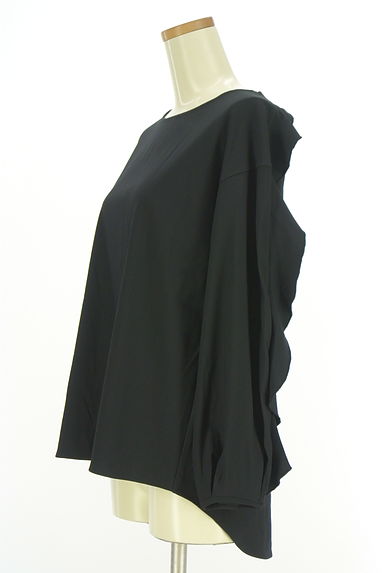 クリックで大画像表示 ESTNATION(エストネーション)の古着「フリル袖ストレッチブラウス(カットソー・プルオーバー)」大画像3へ