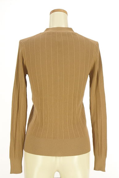 ESTNATION（エストネーション）の古着「Vネックリブニットカーディガン（カーディガン・ボレロ）」大画像２へ