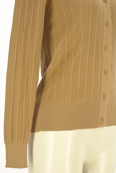 ESTNATION（エストネーション）の古着「Vネックリブニットカーディガン（カーディガン・ボレロ）」大画像５へ