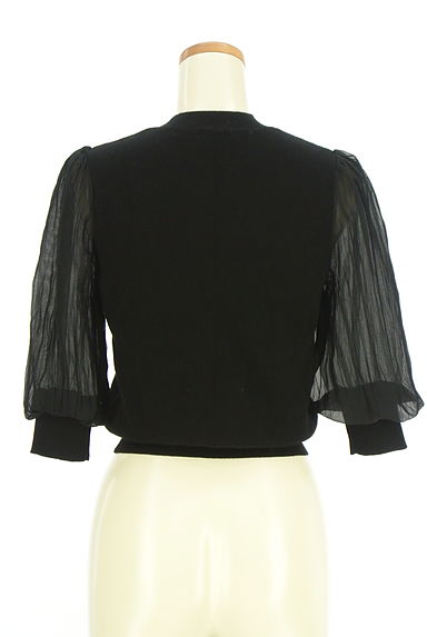 FRAY I.D（フレイアイディー）の古着「シアーボリューム6分袖ニット（ニット）」大画像２へ