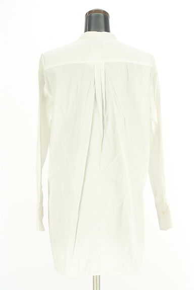 UNITED ARROWS（ユナイテッドアローズ）の古着「バンドカラーミドル丈シャツ（ブラウス）」大画像２へ