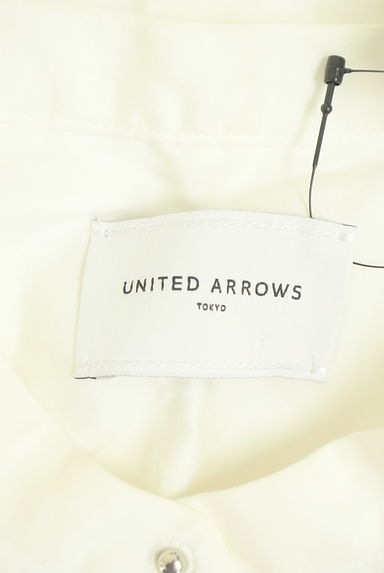 UNITED ARROWS（ユナイテッドアローズ）の古着「バンドカラーミドル丈シャツ（ブラウス）」大画像６へ