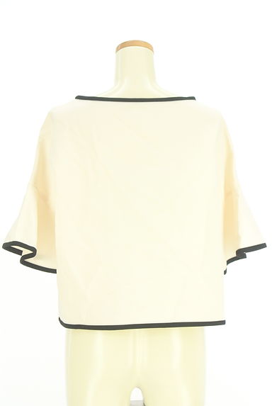 Tiara（ティアラ）の古着「フレアスリーブパイピングブラウス（カットソー・プルオーバー）」大画像２へ