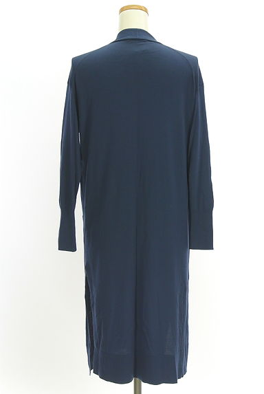 DES PRES（デプレ）の古着「ワンボタンVネックロングカーディガン（カーディガン・ボレロ）」大画像２へ