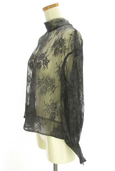 クリックで大画像表示 TOMORROWLAND(トゥモローランド)の古着「総レースブラウス(カットソー・プルオーバー)」大画像3へ