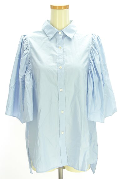 GALLARDAGALANTE（ガリャルダガランテ）の古着「ボリュームフレアスリーブブラウス（ブラウス）」大画像１へ