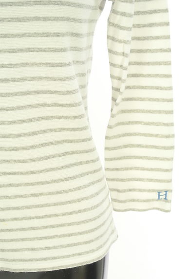 Hollywood Ranch Market（ハリウッドランチマーケット）の古着「ボートネックボーダーカットソー（カットソー・プルオーバー）」大画像５へ